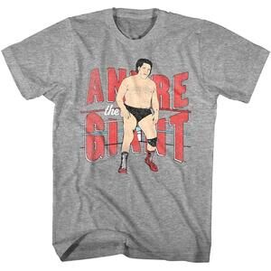 Andre Giant Turnbuckle Jump Wrestling Legend Graphic T-Shirt